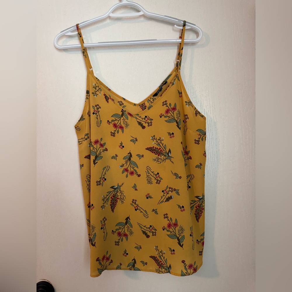 George Yellow Floral Camisole